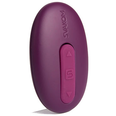 Svakom Elva, фиолетовое - Перезаряжаемое виброяйцо с беспроводным управлением - купить в секс шопе