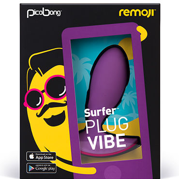 PicoBong Remoji Surfer Plug Vibe, фиолетовая - фото, отзывы