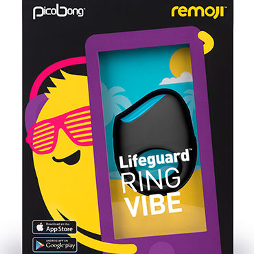 PicoBong Remoji Lifeguard Ring Vibe, черное - фото, отзывы
