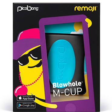 PicoBong Remoji Blowhole M-Cup, черная - фото, отзывы