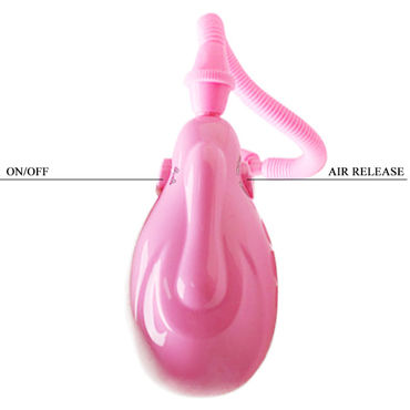 Baile Breast Pump Enlarge With Twin Cups - Помпа для груди с вибрацией - купить в секс шопе