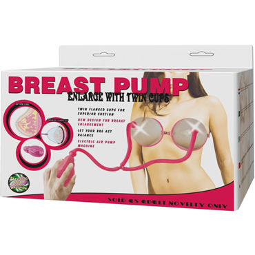 Новинка раздела Секс игрушки - Baile Breast Pump Enlarge With Twin Cups