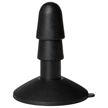 Doc Johnson Vac-U-Lock Suction Cup Plug, черный - фото, отзывы