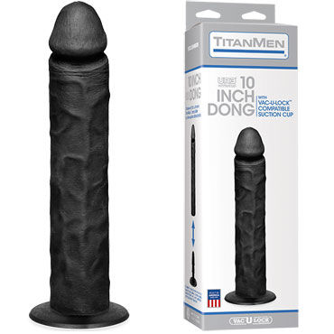 Doc Johnson TitanMen Dong With Suction Cup, 25 см