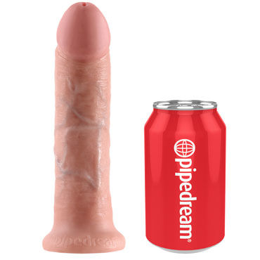 Pipedream King Cock Strap-on Harness Cock 20 см, телесный - Страпон со съемной насадкой - купить в секс шопе
