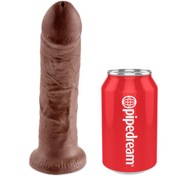Pipedream King Cock Strap-on Harness Cock 20 см, коричневый - Страпон со съемной насадкой - купить в секс шопе