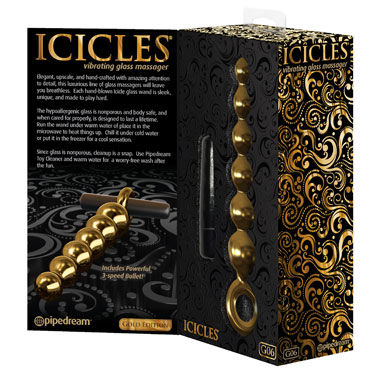 Pipedream Icicles Gold Edition G06 - фото, отзывы
