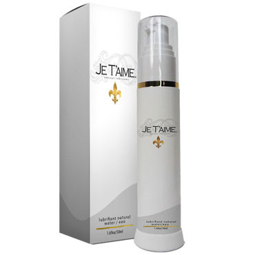 Je Taime All Natural WaterBase Lube, 50мл, Лубрикант на водной основе