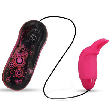 Vibe Therapy Insanity, розовый - Стимулятор клитора с пультом - купить в секс шопе