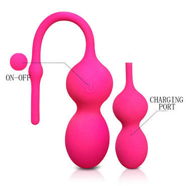 iBall Smart Kegel Ball Hiball, розовые - Вагинальные шарики - тренажер - купить в секс шопе