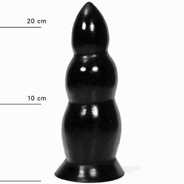 O-Products All Black - AB 37, черный, Анальный фаллоимитатор для фистинга