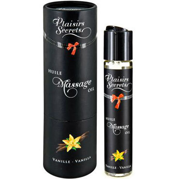 Plaisirs Secrets Massage Oil Vanilla, 59мл, Массажное масло Ваниль