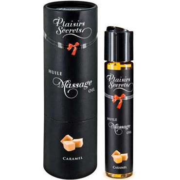 Plaisirs Secrets Massage Oil Caramel, 59мл, Массажное масло Карамель