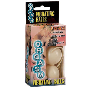 Gopaldas Vibrating Balls белый - Вагинальные шарики с вибрацией - купить в секс шопе