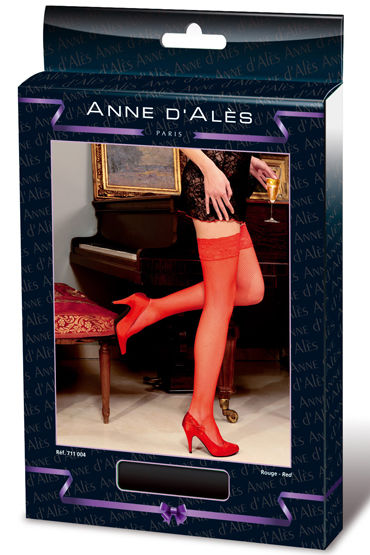 Anne d'Ales Camilla Stockings, красные - фото, отзывы