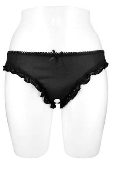 Fashion Secret Tania Panties Open, черные - фото, отзывы