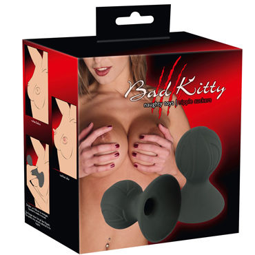Bad Kitty Nipple Sucker, черные - подробные фото в секс шопе Condom-Shop