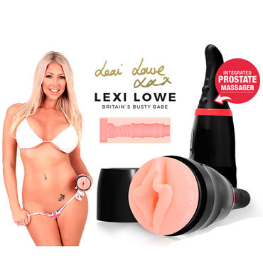 Lingox Private Lexi Lowe Vagina, телесный, Мастурбатор вагина в тубе