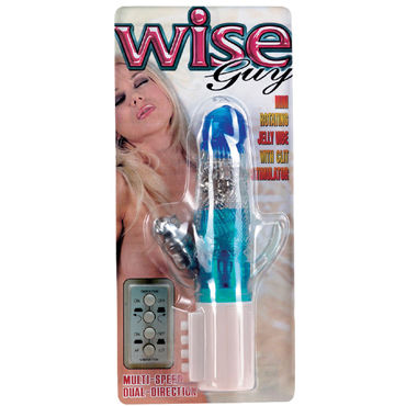 Gopaldas Wise Guy синий - Мультискоростной компактный вибратор - купить в секс шопе