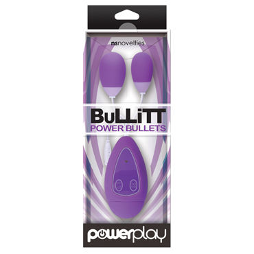NS Novelties Power Play BuLLiTT Double, фиолетовое - фото, отзывы