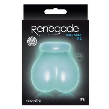 NS Novelties Renegade Ball Sack XL, прозрачный - фото, отзывы