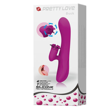 Baile Pretty Love Buck, розовый - подробные фото в секс шопе Condom-Shop