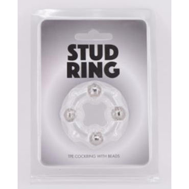 Gopaldas Stud Ring, прозрачное, Эрекционное кольцо