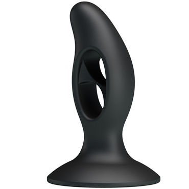 Baile Silicone Butt Plug, черная - подробные фото в секс шопе Condom-Shop