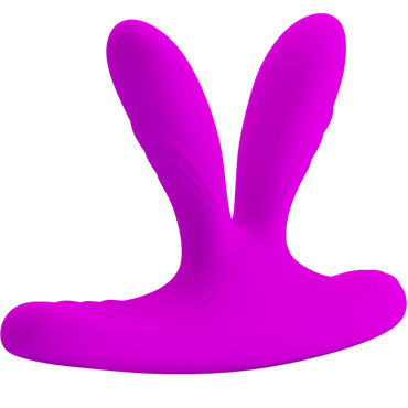 Baile Pretty Love Magic Fingers V, фиолетовый - Универсальный вибромассажер V-образной формы - купить в секс шопе