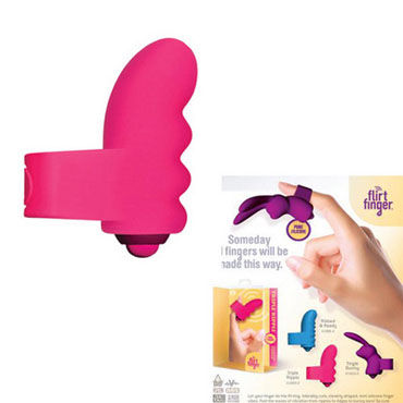 Icon Brands Triple Ripple розовый, Массажер для эрогенных зон