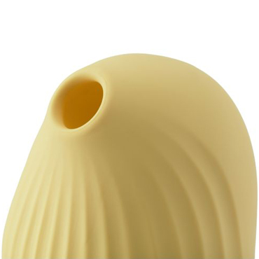 Cuddly Bird, желтый - Вибростимулятор с функцией вакуумной стимуляции клитора - купить в секс шопе