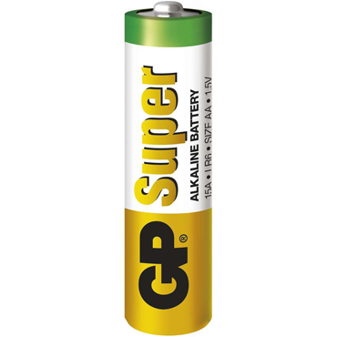 GP Super Alkaline Батарейка AA, 1 шт — фото 1