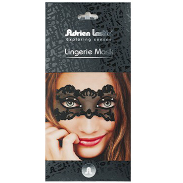 Adrien Lastic Lingerie Mask, черная — фото 1