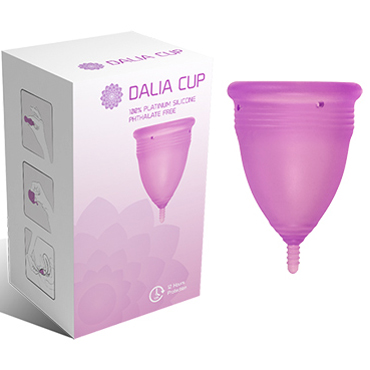Adrien Lastic Dalia cup, розовая, Менструальная чаша среднего размера