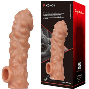 Kokos Cock Sleeve CS.003 medium, телесная — фото 1
