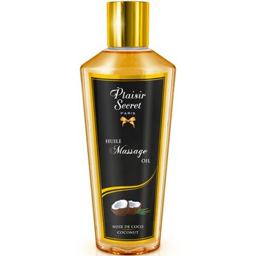 Plaisir Secret Huile Massage Oil Coconut, 250 мл, Массажное масло для тела, Кокос