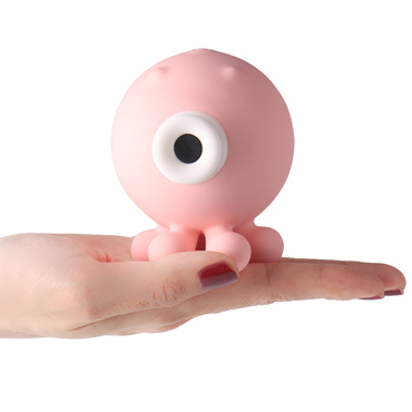 S-Hande Octopi, розовый - Вакуумный клиторальный стимулятор осьминожка - купить в секс шопе