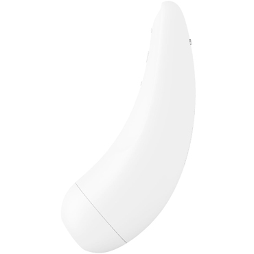 Satisfyer Curvy 2+, белый, Бесконтактный стимулятор клитора с вибрацией и управлением со смартфона и другие товары Satisfyer с фото