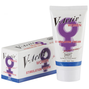Hot V-activ Woman Stimulation Cream, 50 мл, Стимулирующий крем для женщин