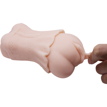 Baile Crazy Bull Realistic Vagina Water Skin, телесная - подробные фото в секс шопе Condom-Shop