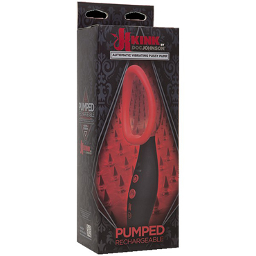 Doc Johnson Kink Pumped Rechargeable Automatic Vibrating Pussy Pump - фото, отзывы