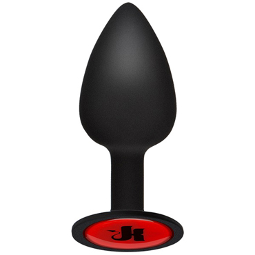 Doc Johnson Kink Signature Plug 7см, черный, Анальная втулка классической формы