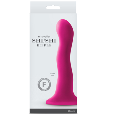 NS Novelties Shi/Shi Ripple Dildo, розовый — фото 2