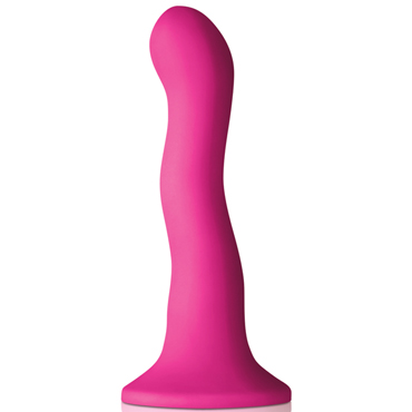NS Novelties Shi/Shi Ripple Dildo, розовый — фото 1