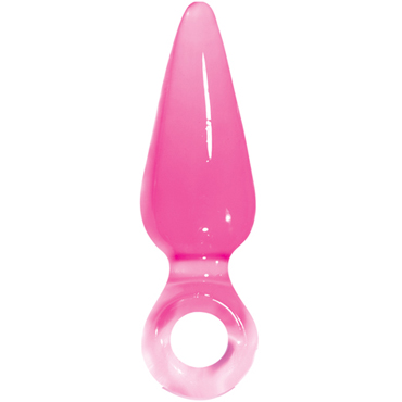 NS Novelties Jolie Pleasures Plug Small, розовая — фото 1