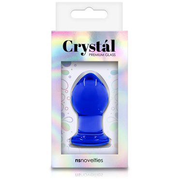 NS Novelties Crystal Small, синяя — фото 2