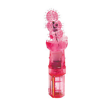 Wow Creation Бонсаи розовый, С вибратором, со стимулятором клитора