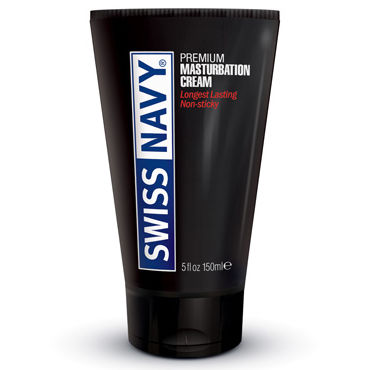 Swiss Navy Premium Masturbation, 150 мл, Крем для мастурбации на основе масла и силикона