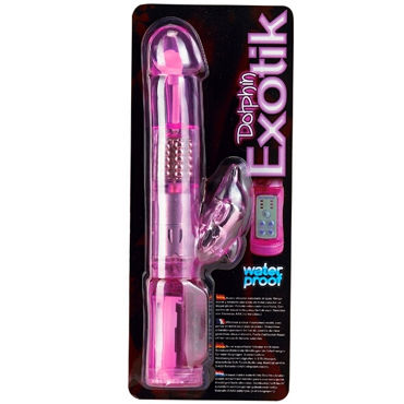 Gopaldas Dolphin Exotik, розовый - Хай-тек вибратор - купить в секс шопе
