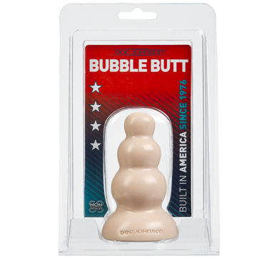 Doc Johnson Bubble Butt, телесный - Анальная пробка - купить в секс шопе